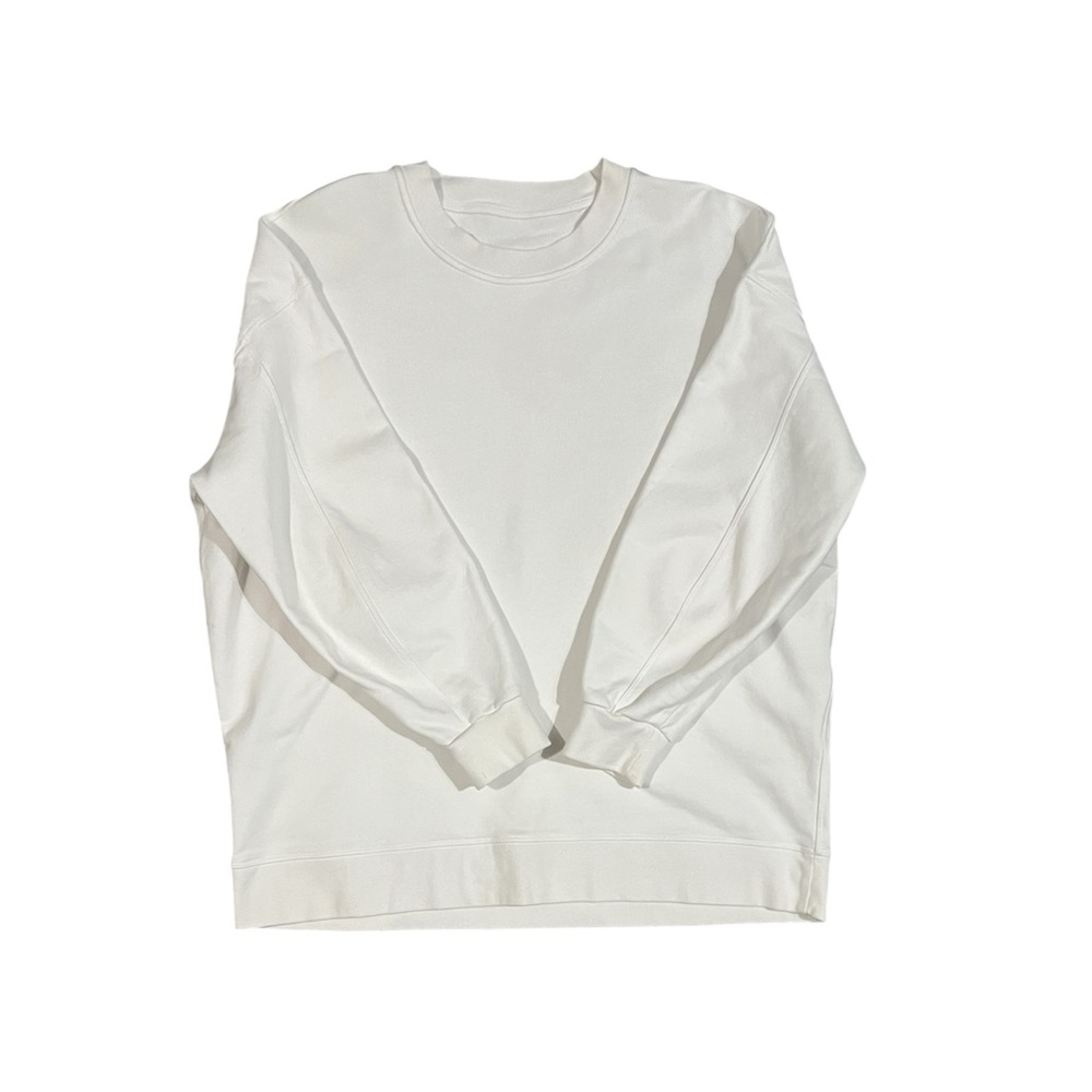 lululemon athletica White Sweatshirt Size XXL